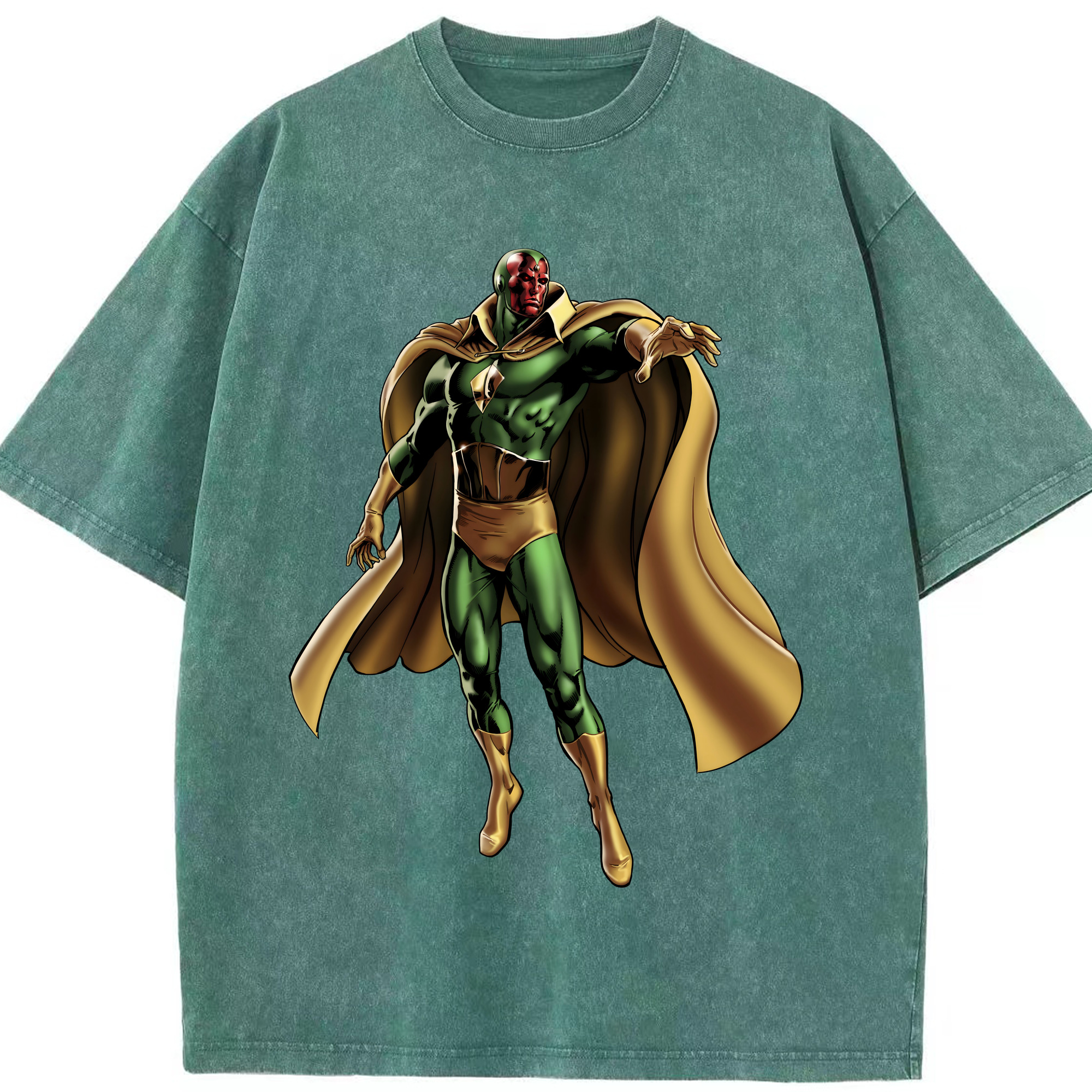 （画像用） アベンジャーズ The Avengers 綿100% ヴィンテージ風 半袖Tシャツ（フロントプリント）